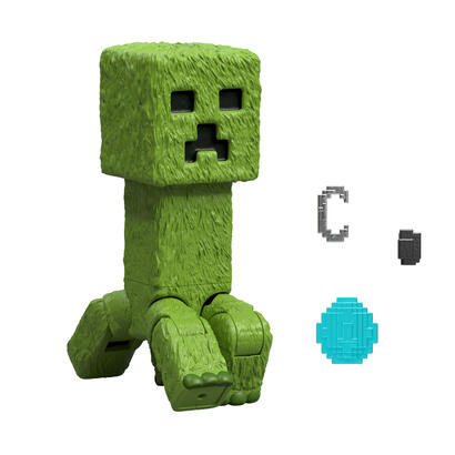 mattel-minecraft-movie-creeper-action-figura-y-accesorios-figura-de-figura-conjunto-de-figura-de-10-cm-jfr58