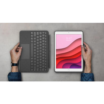 logitech-combo-touch-caja-de-teclado-y-folio-con-panel-tactil-luz-trasera-apple-smart-connector-qwerty-espanol-grafito-para-appl