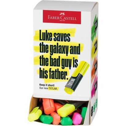 faber-castell-marcador-textliner-surtido-neon-expositor-carton-60-ud