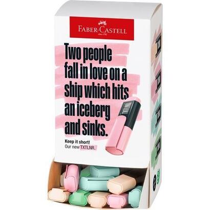 faber-castell-marcador-textliner-surtido-pastel-expositor-carton-60-ud
