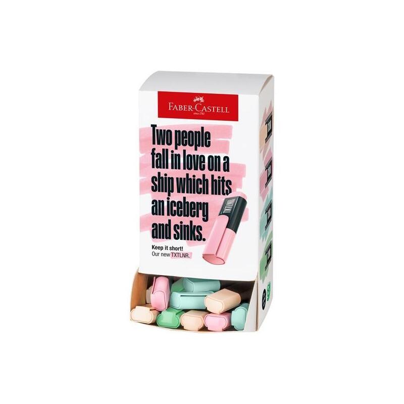 faber-castell-marcador-textliner-surtido-pastel-expositor-carton-60-ud