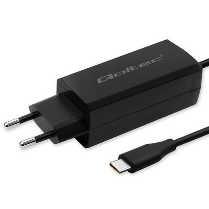 qoltec-52420-90w-gan-super-fast-charger-5v-20v-3a-45a-usb-c-31