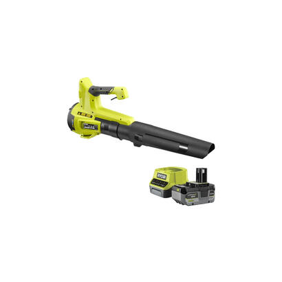 ryobi-one-blower-de-hoja-inalambrica-ry18blb-140-18-volt-hojas-de-la-hoja-verdenegro-bateria-de-iones-de-litio-40ah-5133006365