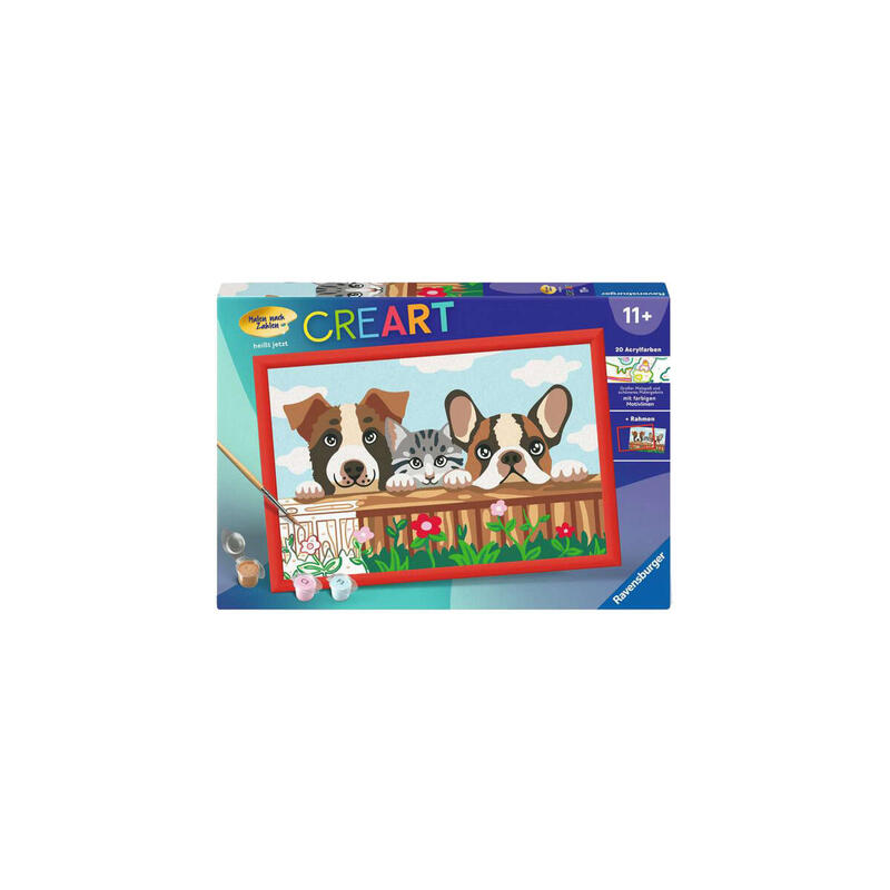 ravensburger-creart-perros-y-gatos-pintura-23855