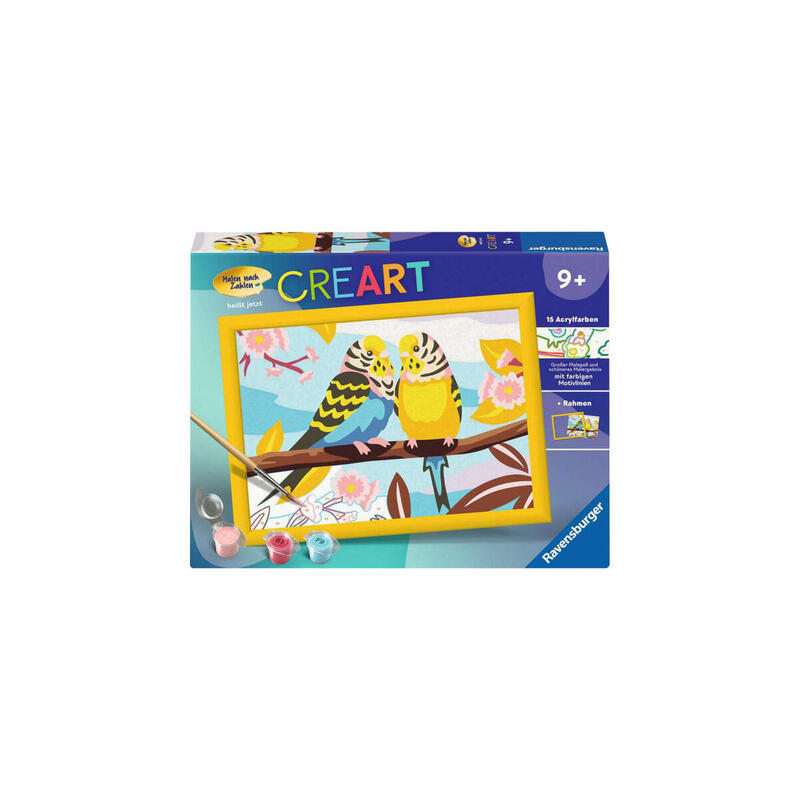 ravensburger-creart-periquitos-de-colores-pintura-23994