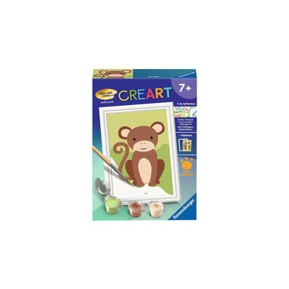 ravensburger-creart-little-monkey-pintura-23986