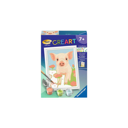 ravensburger-creart-cerdo-domestico-dulce-pintura-23989