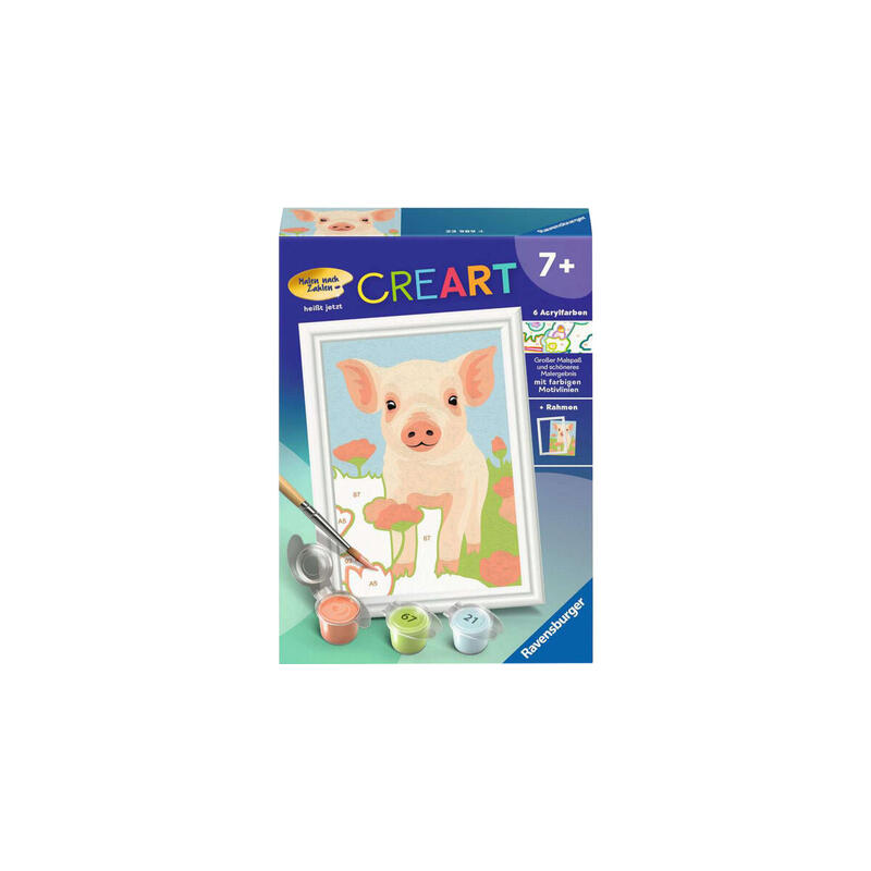 ravensburger-creart-cerdo-domestico-dulce-pintura-23989