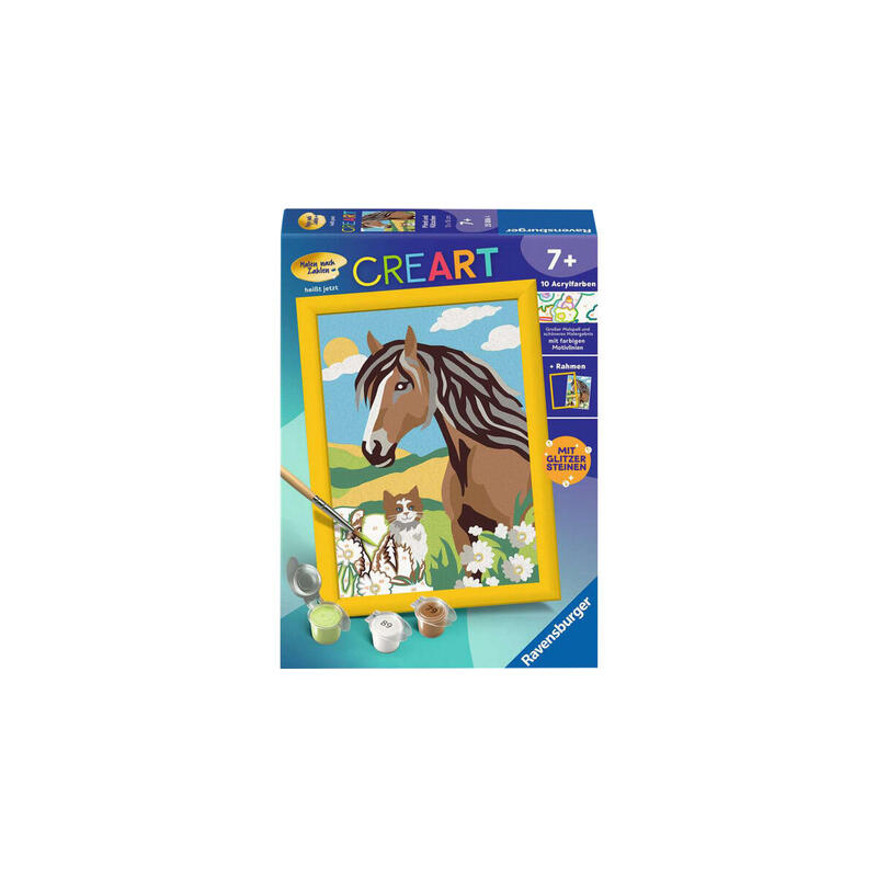 ravensburger-creart-caballo-y-gatito-pintura-25886