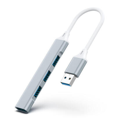 hub-4-puertos-usb-30-a-4x-usb-30-de-alta-velocidad-gris