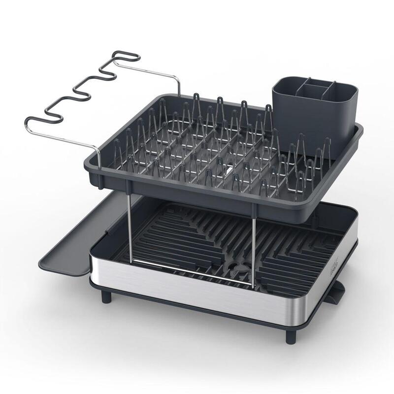 joseph-joseph-excel-stainless-steel-2-tier-dish-rack