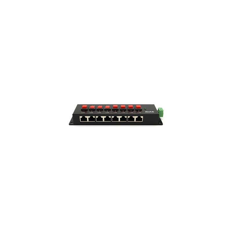 alfa-network-apoe08-producto-reacondicionado-8-port-passive-poe-with-onoff-push-swtich