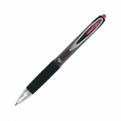 uniball-rollerball-signo-umn-207e-retractil-07mm-rojo-caja-12-ud