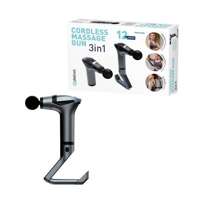 platinet-pistola-masajeadora-1500mah-2400-3200rpm-4-cabezales