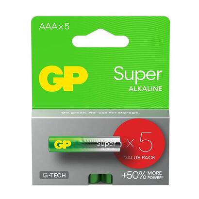 baterie-alkaliczne-lr03aaa-gp-super-5szt-g-tech