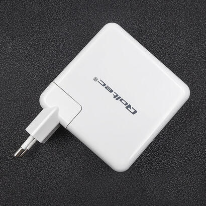 cargador-qoltec-51710-gan-fast-108w-5-20v-3-47a-usb-c-white
