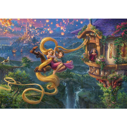 schmidt-spiele-thomas-kinkade-studios-disney-dreams-collection-rapunzel-enredado-en-el-amor-rompecabezas-de-1000-piezas-58034