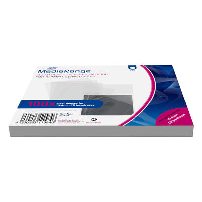 mediarange-cd-hullen-100pcs-folientaschen-104mm-transparentee