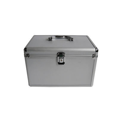 mediarange-archivierungskoffer-para-120-cd-cds-plata