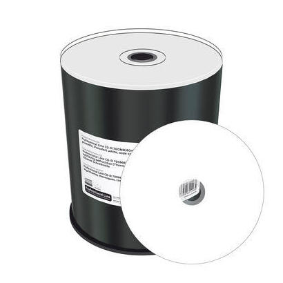 mediarange-cd-r-700-placa-base-100pcs-proselect-blanco-voll-metalliesie