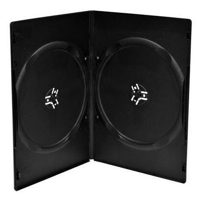 mediarange-dvd-leerhulle-schmal-para-7-dics-9mm-negro-100m