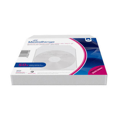 mediarange-box164-funda-para-discos-opticos-transparente