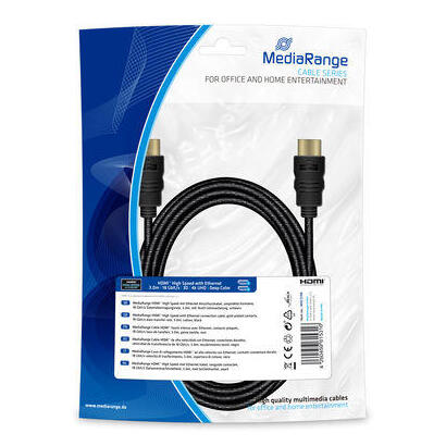 cable-mediarange-mrcs198-hdmi-3-m-hdmi-tipo-a-estandar-negro