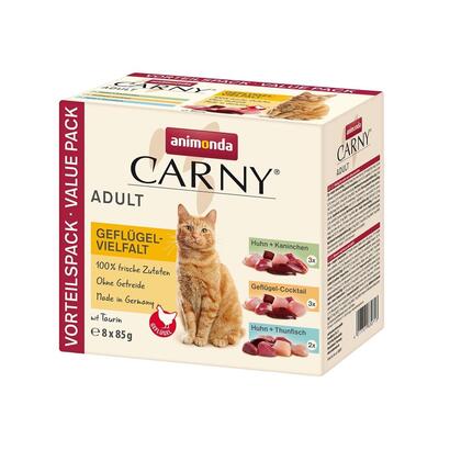 animonda-carny-vielfalt-mezcla-de-aves-trozos-8x85g
