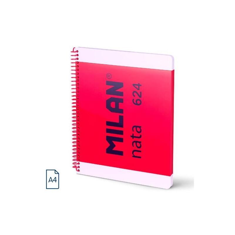 pack-de-3-unidades-milan-cuaderno-espiral-a4-80h-95gr-5x5mm-tapa-dura-coleccion-nata-624-since-1918-rosa