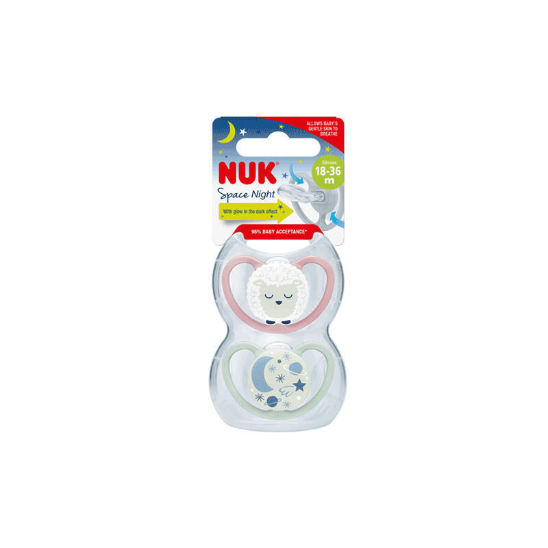 nuk-space-night-silikon-schnuller-0-6m-2-m-azul-mint nuk-space-night-silikon-schnuller-0-6m-2-m-azul-mint