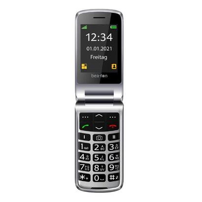 beafon-sl645-silver-line-grosstastenklapphandy-negro