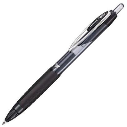 pack-de-12-unidades-uniball-boligrafo-roller-signo-umn-207e-retractil-07-tinta-de-gel-negro