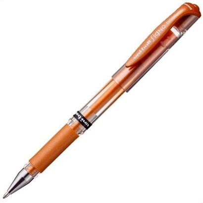 pack-de-12-unidades-uniball-rollerball-signo-broad-um-153-10mm-bronce