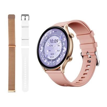 smartwatch-x19-bluetooth-rozowy
