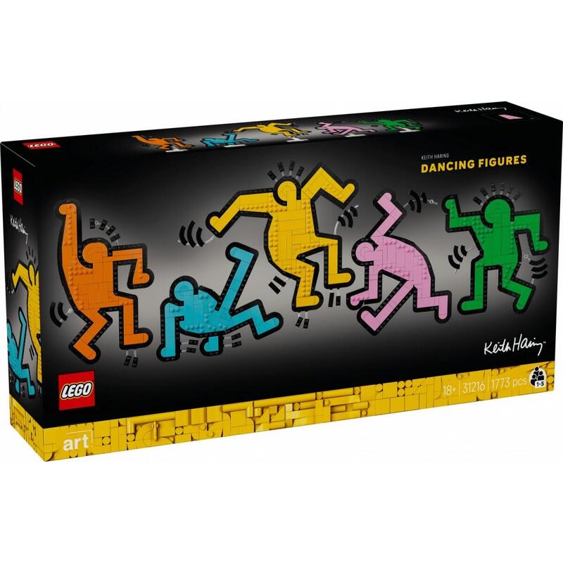 lego-31216-bloques-de-arte-keith-haring-personajes-bailando