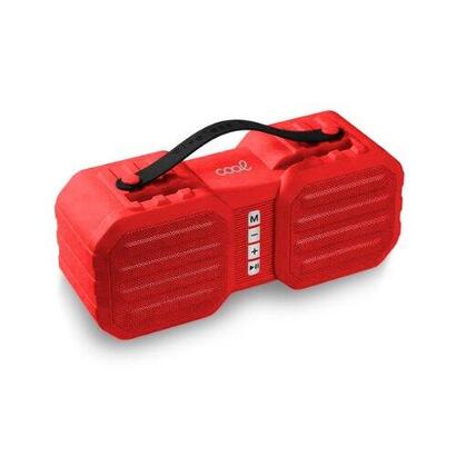 altavoz-bluetooth-cool-soho-8w-rojo