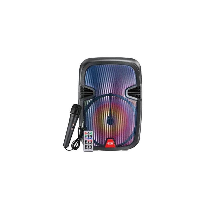 xo-f51-altavoz-karaoke-bluetooth-50-10w-funcion-tws-iluminacion-rgb-microfono-con-cable-mando-a-distancia