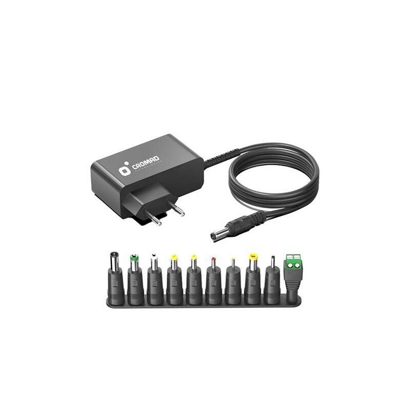 cromad-cargador-de-pared-universal-automatico-24w-11-conectores-diferentes