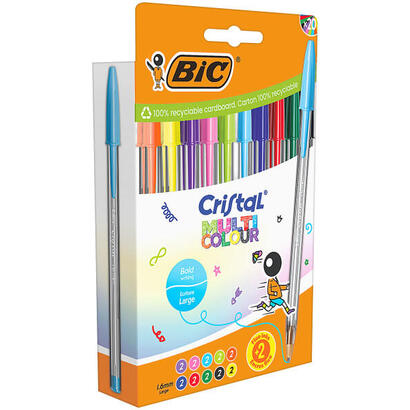 bic-cristal-multicolour-pack-de-20-boligrafos-de-bola-punta-16mm-trazo-042mm-tinta-con-base-de-aceite-colores