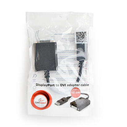 gembird-displayport-v12-male-to-dvi-245-female-adapter-black