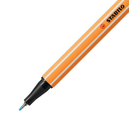 stabilo-point-88-rotulador-azul-neon-10u-
