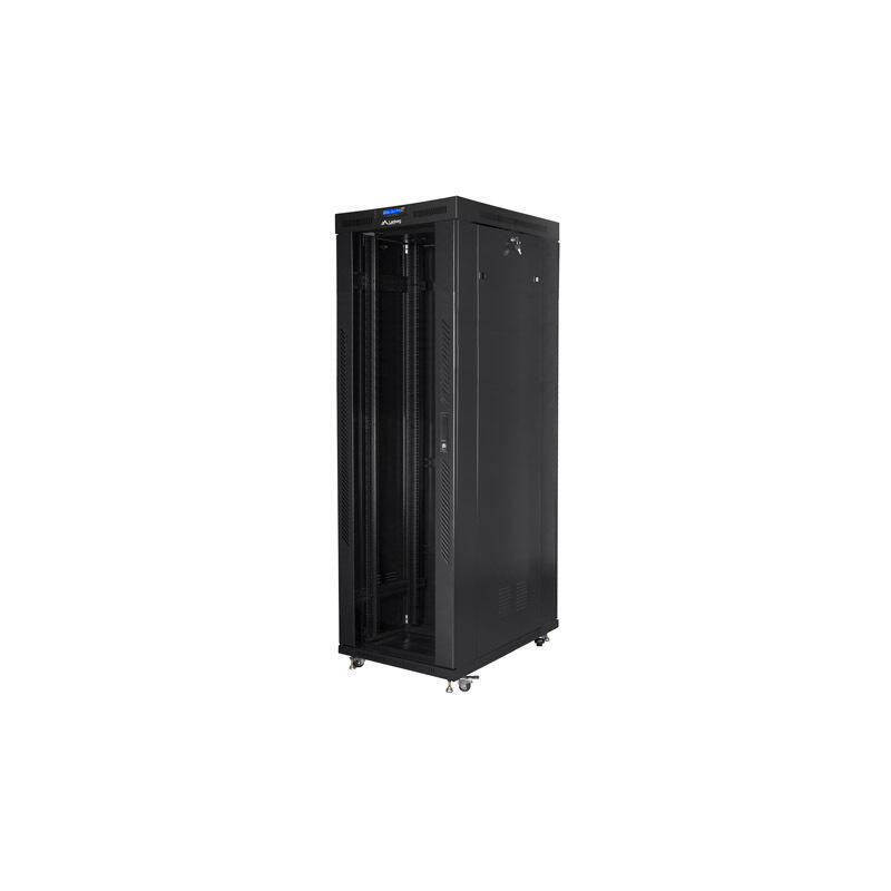 lanberg-armario-independiente-19-pulgadas-gabinete-42u-800x1000-puerta-de-vidrio-lcd-paquete-plano-negro lanberg-armario-independiente-19-pulgadas-gabinete-42u-800x1000-puerta-de-vidrio-lcd-paquete-plano-negro
