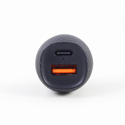 gembird-ta-u2qc3-car-02-cargador-rapido-de-coche-usb-2-puertos-tipo-c-pd-18w-negro