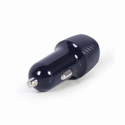 gembird-ta-u2qc3-car-02-cargador-rapido-de-coche-usb-2-puertos-tipo-c-pd-18w-negro