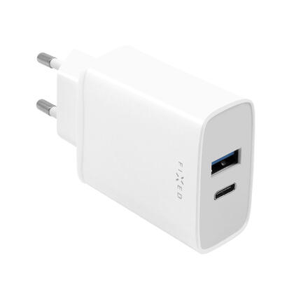 fixed-nabijecka-do-site-konektor-usb-c-usb-a-podpora-pd-30-w-bila