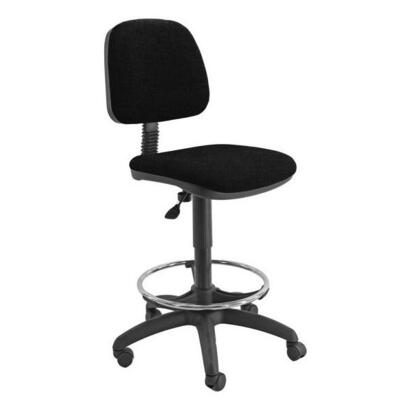 unisit-taburete-esos-e4s-giratorio-regulable-crespaldo-reposapies-tapizado-negro