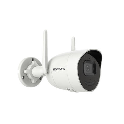camara-ip-hikvision-ds-2cv2041g2-idwe-f28-bullet-4mp-wifi-fov95-h265-ir-hasta-30m-ip66-blanca