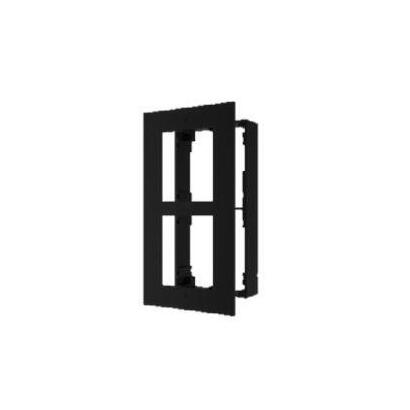 hikvision-ds-kd-acf2black-turstation-unterputzrahmen-2fach