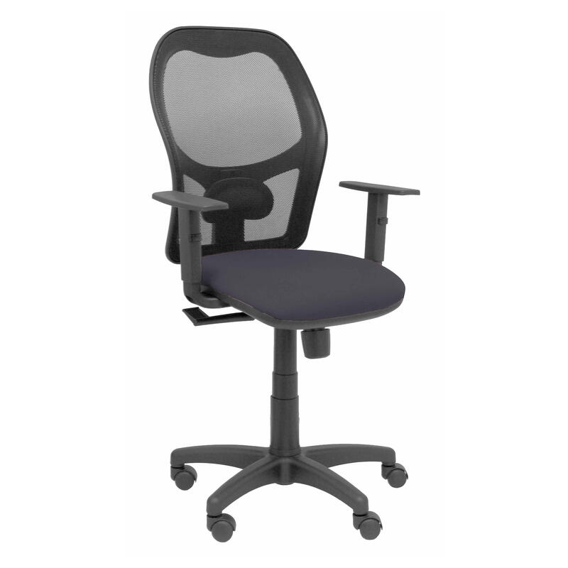 silla-alocen-malla-negra-asiento-bali-gris-oscuro