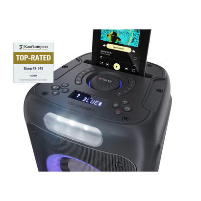 sharp-ps-949-bt-boombox-usbaux-lichtshow-schwarz